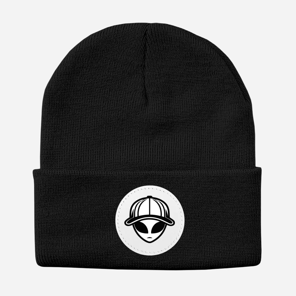 Solid Knit Alien Beanie