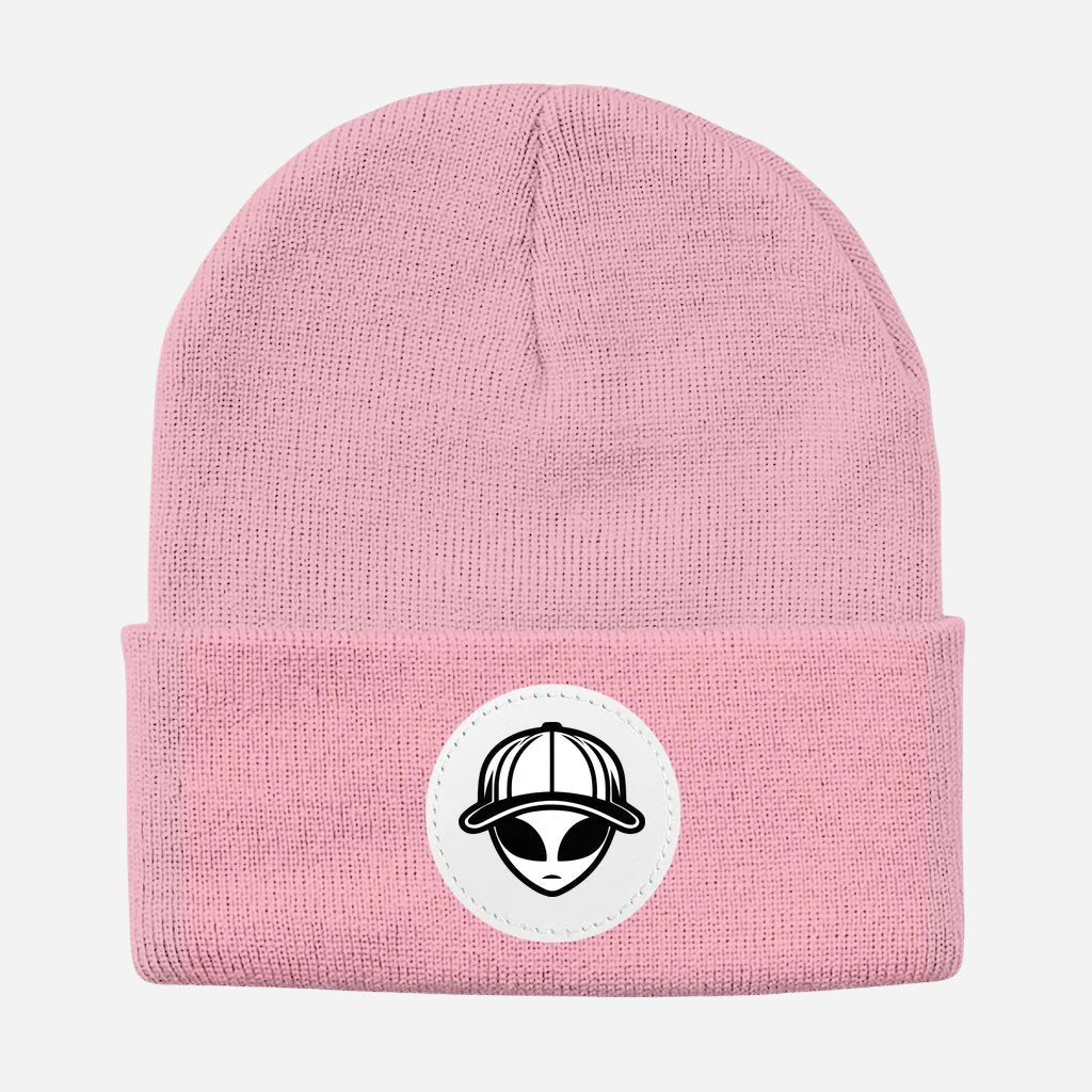 Solid Knit Alien Beanie